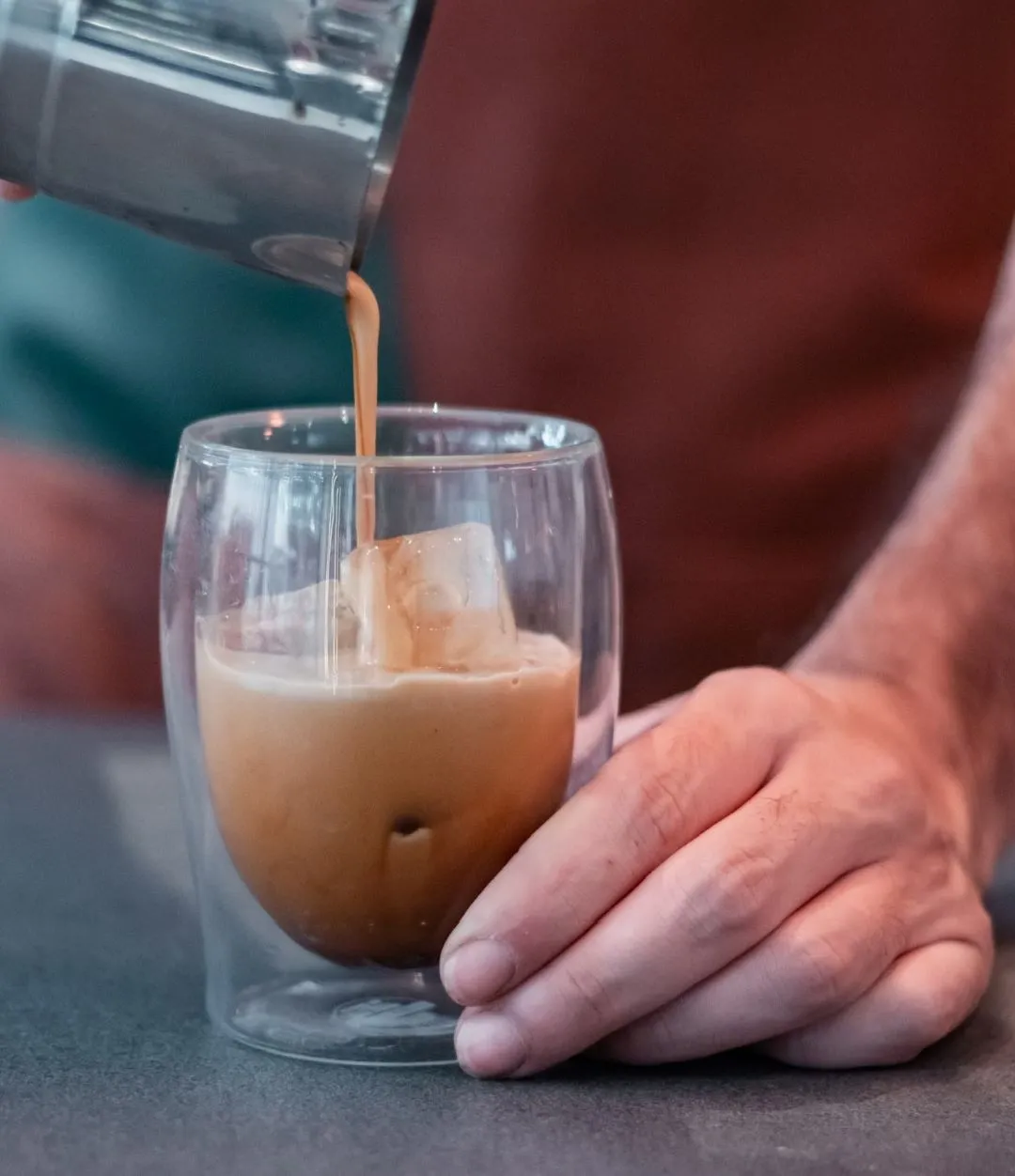 The Barista serving you in style.